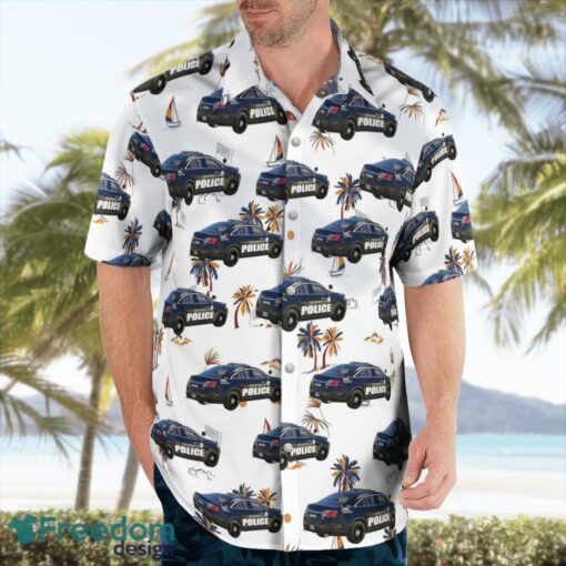 Oklahoma City Police Car Hawaiian Shirt Beach Summer Shirt Product Photo 3