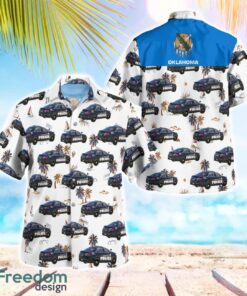 Oklahoma City Police Car Hawaiian Shirt Beach Summer Shirt Product Photo 1