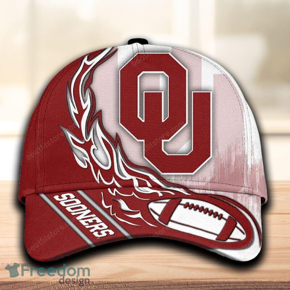 Oklahoma Sooners Cap Hat Hot Trending Full Printed Gift Mens Fans - Oklahoma Sooners Cap Hat Hot Trending Full Printed Gift Mens Fans