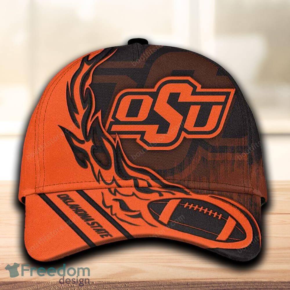 Oklahoma State Cowboys Cap Hat Hot Trending Full Printed Gift Mens Fans - Oklahoma State Cowboys Cap Hat Hot Trending Full Printed Gift Mens Fans