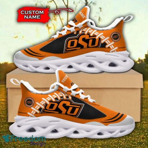 Oklahoma State Cowboys NCAA Max Soul Shoes Big Logo And Custom Name Sneakers For Men Women Product Photo 2