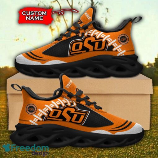 Oklahoma State Cowboys NCAA Max Soul Shoes Big Logo And Custom Name Sneakers For Men Women Product Photo 1