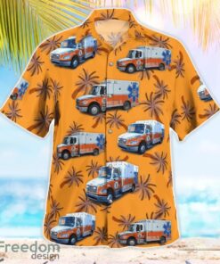 Orange County, North Carolina EMS Beach Hawaiian Shirt Gift For Summer Holiday Product Photo 3