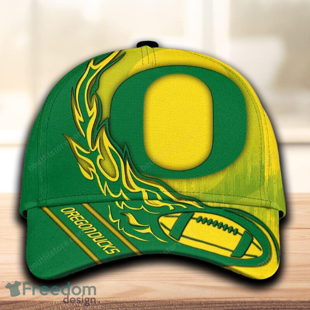 Oregon Ducks Cap Hat Hot Trending Full Printed Gift Mens Fans - Oregon Ducks Cap Hat Hot Trending Full Printed Gift Mens Fans