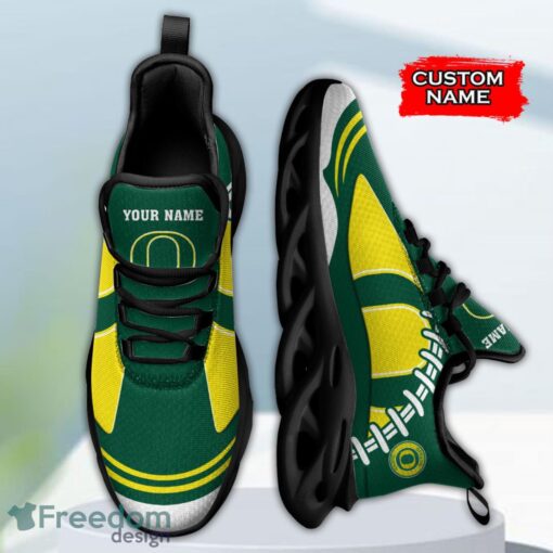 Oregon Ducks NCAA Max Soul Shoes Big Logo And Custom Name Sneakers For Men Women Product Photo 3