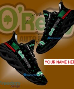 O'Reilly Auto Parts Sport Sneaker Icon Custom Name Gift Max Soul Shoes USA Flag Star New For Fans - O'Reilly Auto Parts Running Shoes New Trending Personalized Photo 1