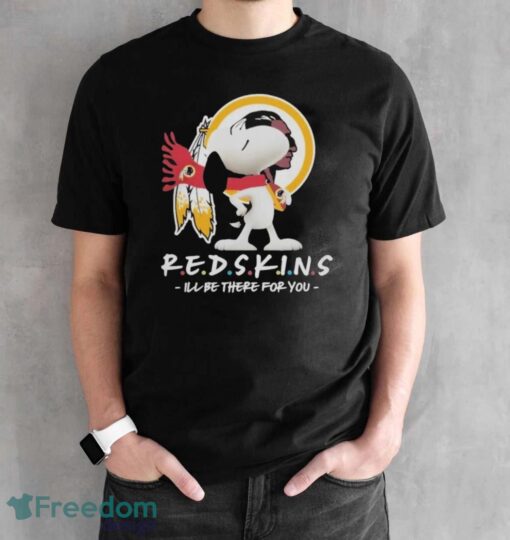 Original Washington Redskins x Snoopy I’ll Be There For You 2024 Shirt - Black Unisex T-Shirt