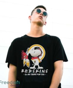 Original Washington Redskins x Snoopy I’ll Be There For You 2024 Shirt - G500 Gildan T-Shirt