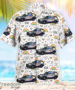 Orlando, Florida, Orlando Police Department LGBT Beach Hawaiian Shirt Product Photo 3