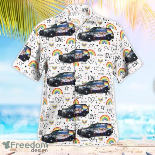 Orlando, Florida, Orlando Police Department LGBT Beach Hawaiian Shirt Product Photo 3