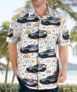 Orlando, Florida, Orlando Police Department LGBT Beach Hawaiian Shirt Product Photo 4