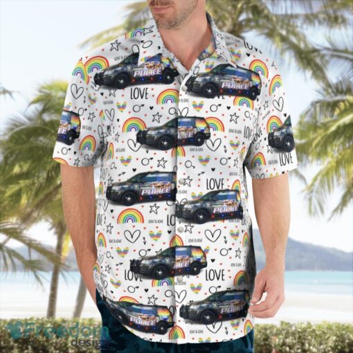 Orlando, Florida, Orlando Police Department LGBT Beach Hawaiian Shirt Product Photo 4