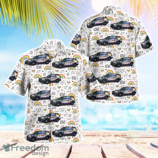 Orlando, Florida, Orlando Police Department LGBT Beach Hawaiian Shirt Product Photo 1