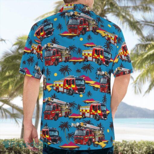 Oxfordshire Fire and Rescue Service Summer Hawaiian Shirt Product Photo 2