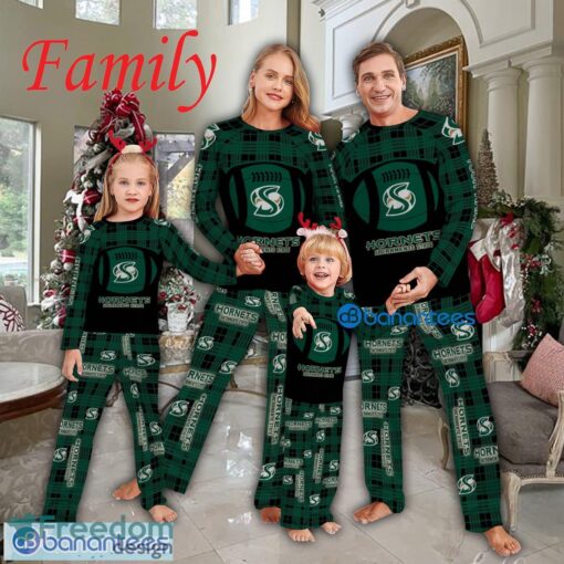 Pajamas Set Gift For Family NCAA2 Sacramento State Hornets Caro For Fans Holidays - Pajamas Set Gift For Family NCAA2 Sacramento State Hornets Caro For Fans Holidays