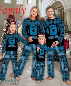 Pajamas Set Gift For Family NFL Carolina Panthers Caro For Fans Holidays - Pajamas Set Gift For Family NFL Carolina Panthers Caro For Fans Holidays