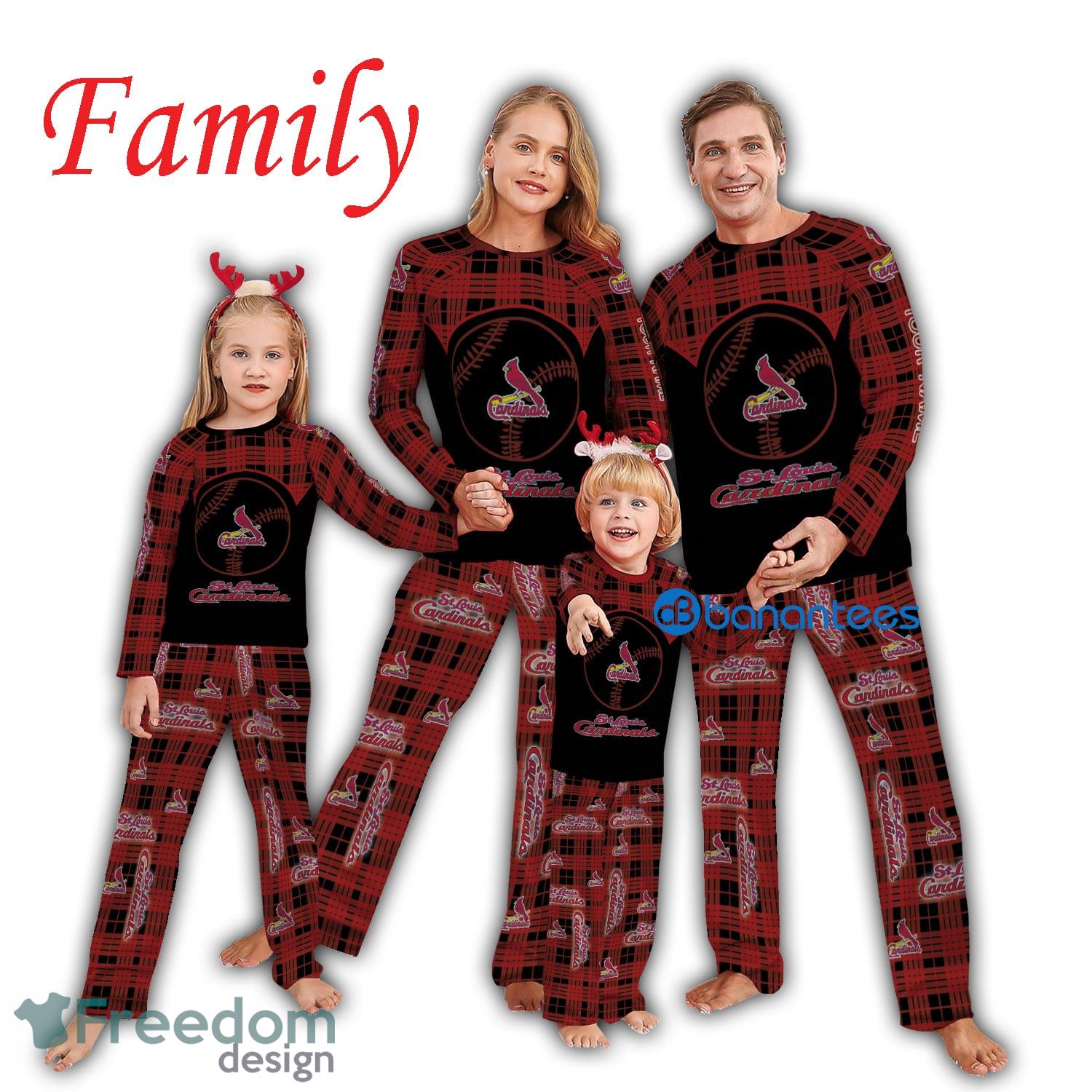 Pajamas Set Men Women Children MLB St. Louis Cardinals Caro For Fans Holidays - Pajamas Set Men Women Children MLB St. Louis Cardinals Caro For Fans Holidays