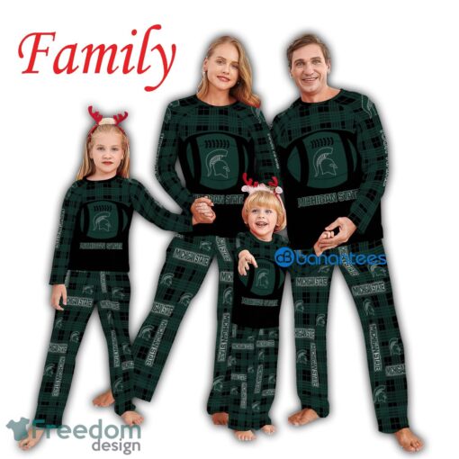 Pajamas Set Men Women Children NCAA Michigan State Spartans Caro For Fans Holidays - Pajamas Set Men Women Children NCAA Michigan State Spartans Caro For Fans Holidays