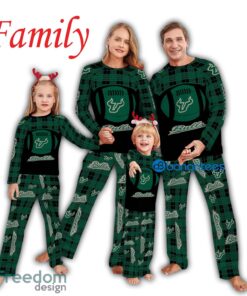 Pajamas Set Men Women Children NCAA South Florida Bulls Caro For Fans Holidays - Pajamas Set Men Women Children NCAA South Florida Bulls Caro For Fans Holidays