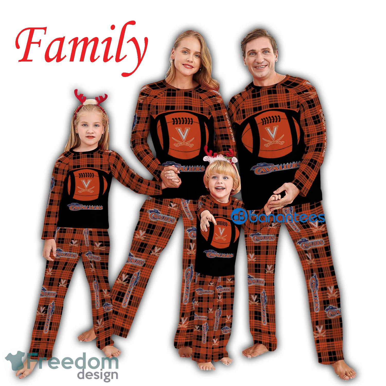 Pajamas Set Men Women Children NCAA Virginia Cavaliers Caro For Fans Holidays - Pajamas Set Men Women Children NCAA Virginia Cavaliers Caro For Fans Holidays