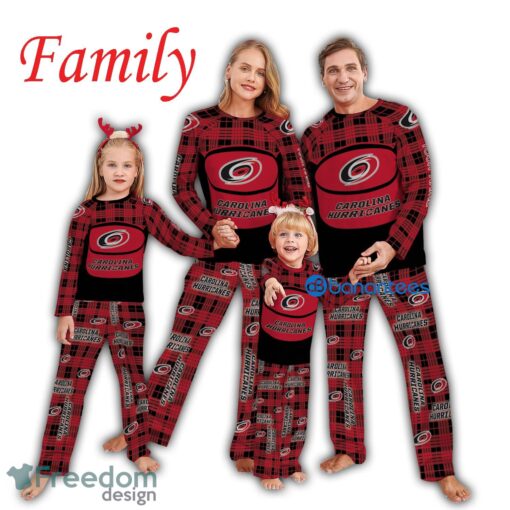 Pajamas Set Men Women Children NHL Carolina Hurricanes Caro For Fans Holidays - Pajamas Set Men Women Children NHL Carolina Hurricanes Caro For Fans Holidays