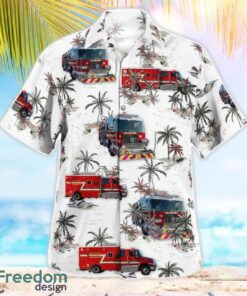 Palm Beach County Fire Rescue Beach Hawaiian Shirt Gift For Summer Holiday Product Photo 3