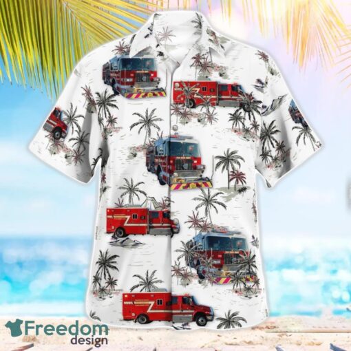 Palm Beach County Fire Rescue Beach Hawaiian Shirt Gift For Summer Holiday Product Photo 3