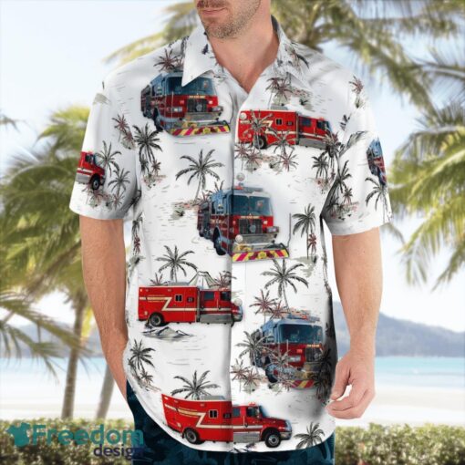 Palm Beach County Fire Rescue Beach Hawaiian Shirt Gift For Summer Holiday Product Photo 4