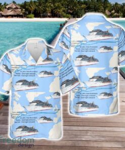 P&O Arcadia from Southampton To USA And Canada Hawaiian Shirt P&O Arcadia from Southampton To USA And Canada Hawaiian Shirt