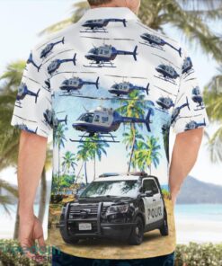 Pasadena Police Department Vehicles Hawaiian Shirt Beach Summer Shirt Product Photo 2