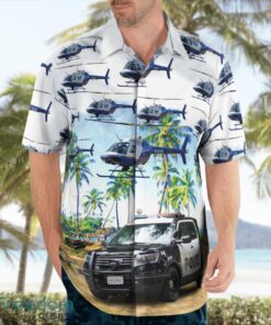 Pasadena Police Department Vehicles Hawaiian Shirt Beach Summer Shirt Product Photo 3