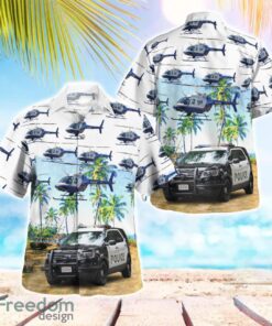 Pasadena Police Department Vehicles Hawaiian Shirt Beach Summer Shirt Product Photo 1