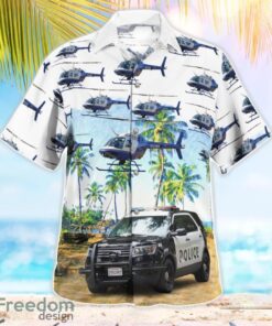 Pasadena Police Department Vehicles Hawaiian Shirt Beach Summer Shirt Product Photo 4