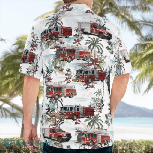 Pasco County Fire Department, Florida Beach Hawaiian Shirt Gift For Summer Holiday Product Photo 1