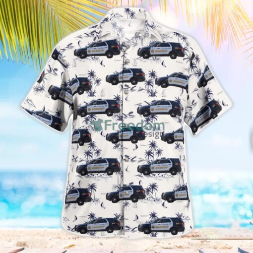 Passaic County Sheriff's Office, Wayne, New Jersey Hawaiian Shirt Gift For Summer Vacation Product Photo 2