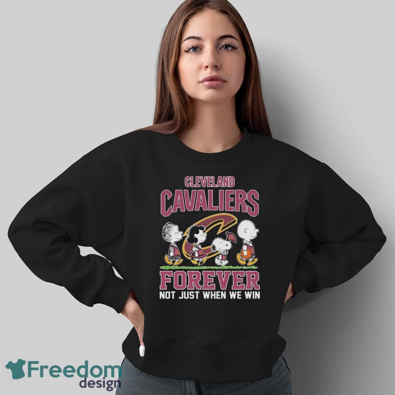 peanuts-characters-cleveland-cavaliers-forever-not-just-when-we-win-shirt-4.jpg Peanuts Characters Cleveland Cavaliers Forever Not Just When We Win Shirt - Sweatshirt