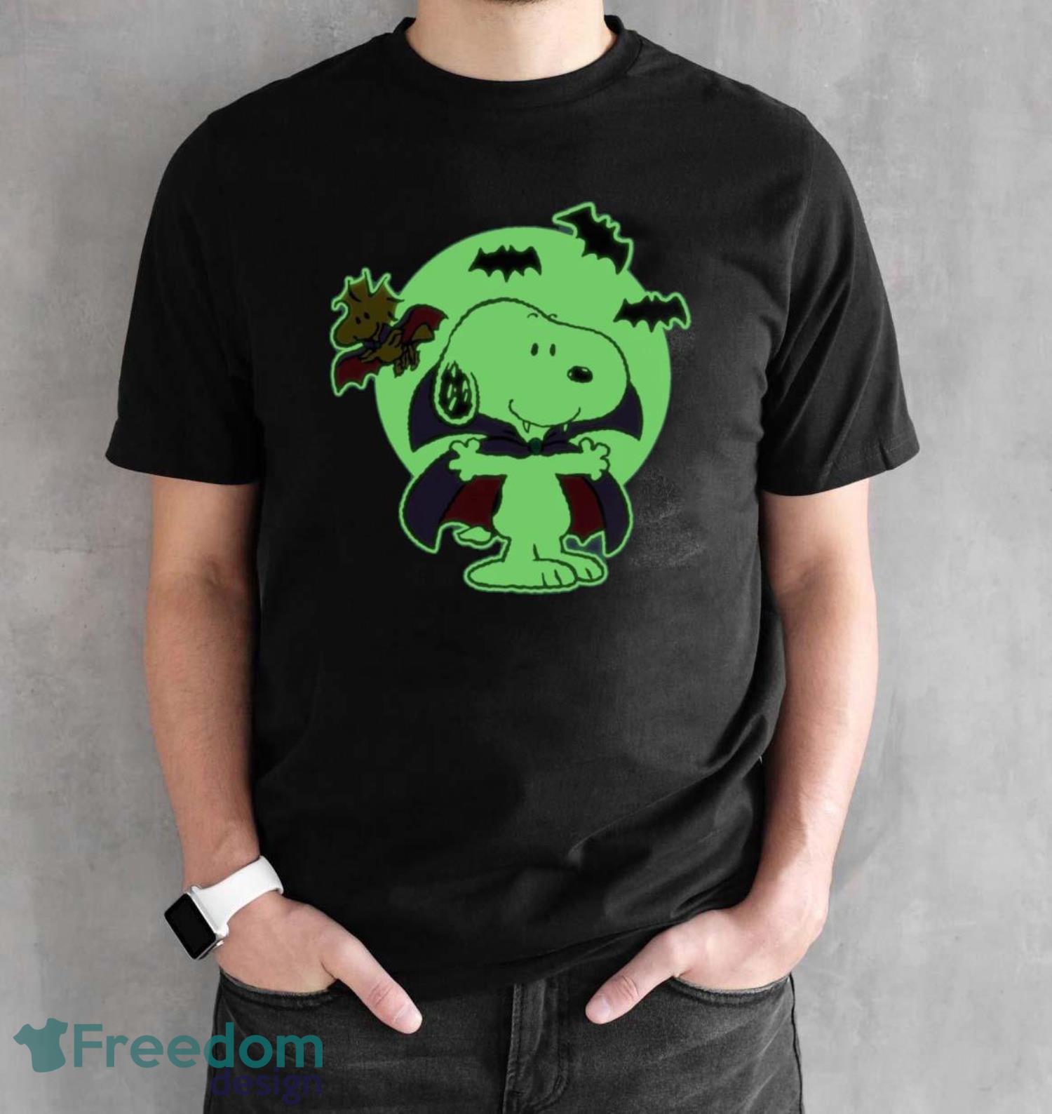 Peanuts Vampire Snoopy Toddler And Youth Short Sleeve Graphic T Shirt image Peanuts - Vampire Snoopy - Toddler And Youth Short Sleeve Graphic T-Shirt - Black Unisex T-Shirt