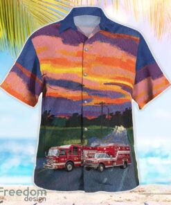 Pelham, Alabama, Pelham Fire Department Hawaiian Shirt Summer Beach Gift Product Photo 3