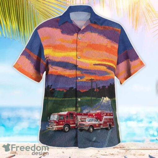 Pelham, Alabama, Pelham Fire Department Hawaiian Shirt Summer Beach Gift Product Photo 3