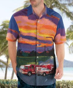 Pelham, Alabama, Pelham Fire Department Hawaiian Shirt Summer Beach Gift Product Photo 4