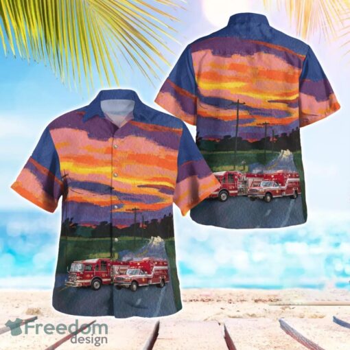 Pelham, Alabama, Pelham Fire Department Hawaiian Shirt Summer Beach Gift Product Photo 1