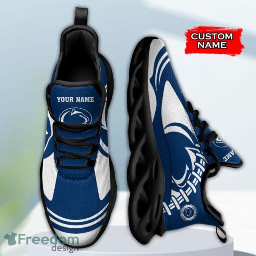 Penn State Nittany Lions NCAA Max Soul Shoes Big Logo And Custom Name Sneakers For Men Women Product Photo 3