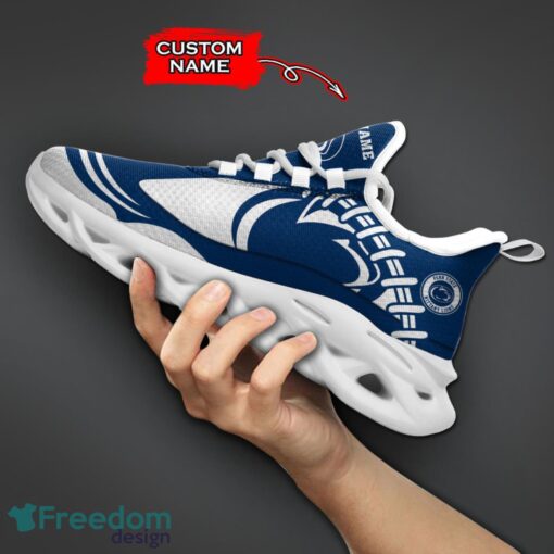 Penn State Nittany Lions NCAA Max Soul Shoes Big Logo And Custom Name Sneakers For Men Women Product Photo 5