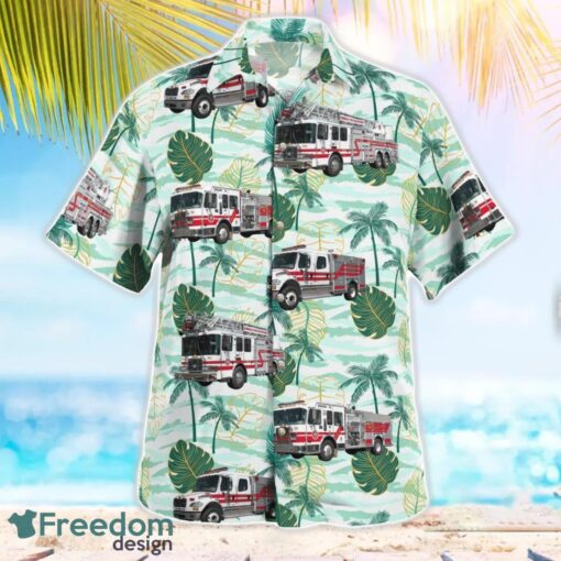 Pennsylvania Borough Of Emmaus Fire Department Hawaiian Shirt Summer Beach Gift Product Photo 2