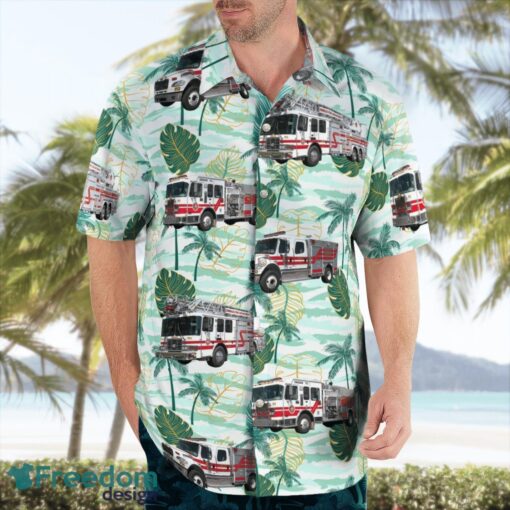 Pennsylvania Borough Of Emmaus Fire Department Hawaiian Shirt Summer Beach Gift Product Photo 3