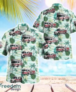 Pennsylvania Borough Of Emmaus Fire Department Hawaiian Shirt Summer Beach Gift