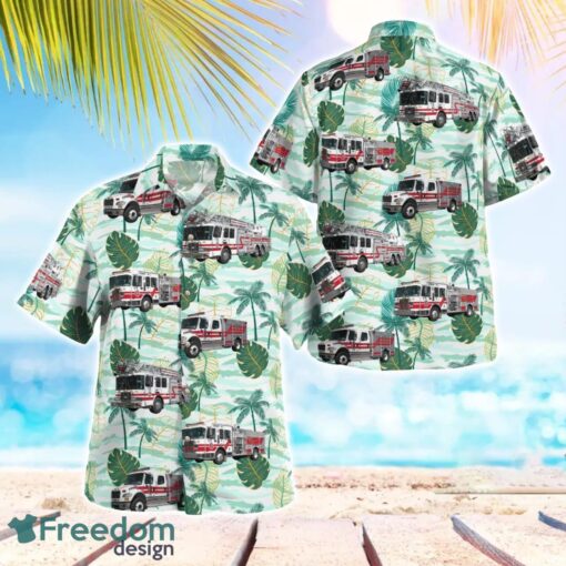 Pennsylvania Borough Of Emmaus Fire Department Hawaiian Shirt Summer Beach Gift Product Photo 1