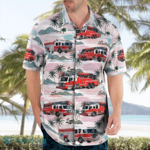 Pennsylvania, Royersford Fire Department Beach Hawaiian Shirt Gift For Summer Holiday Product Photo 4