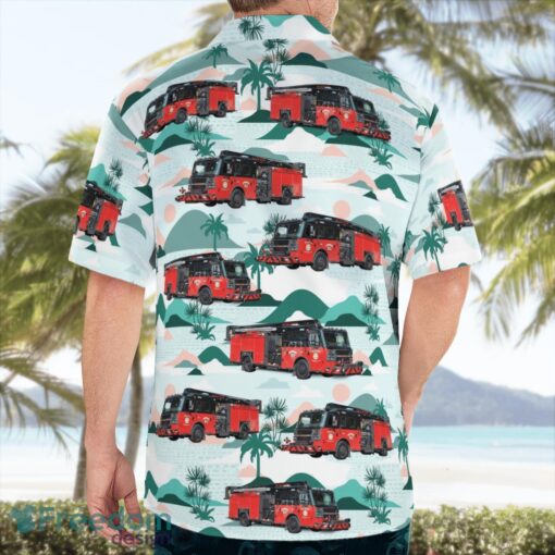 Pennsylvania, Wyndmoor Hose Company Beach Hawaiian Shirt Product Photo 2