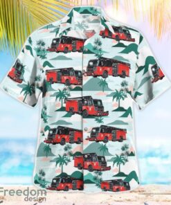 Pennsylvania, Wyndmoor Hose Company Beach Hawaiian Shirt Product Photo 3